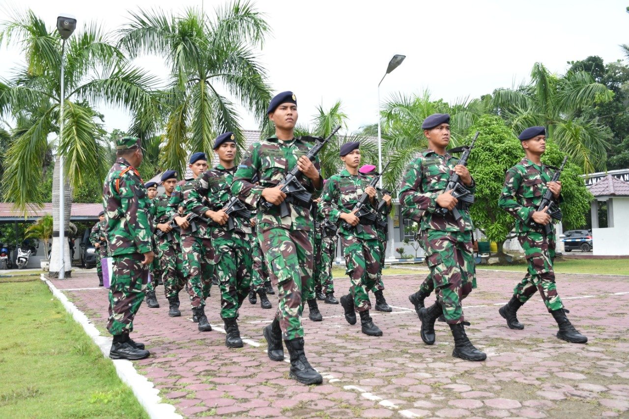 Tim Kolat Koarmada I Saksikan Uji Terampil Glagaspur Pangkalan Di Lanal