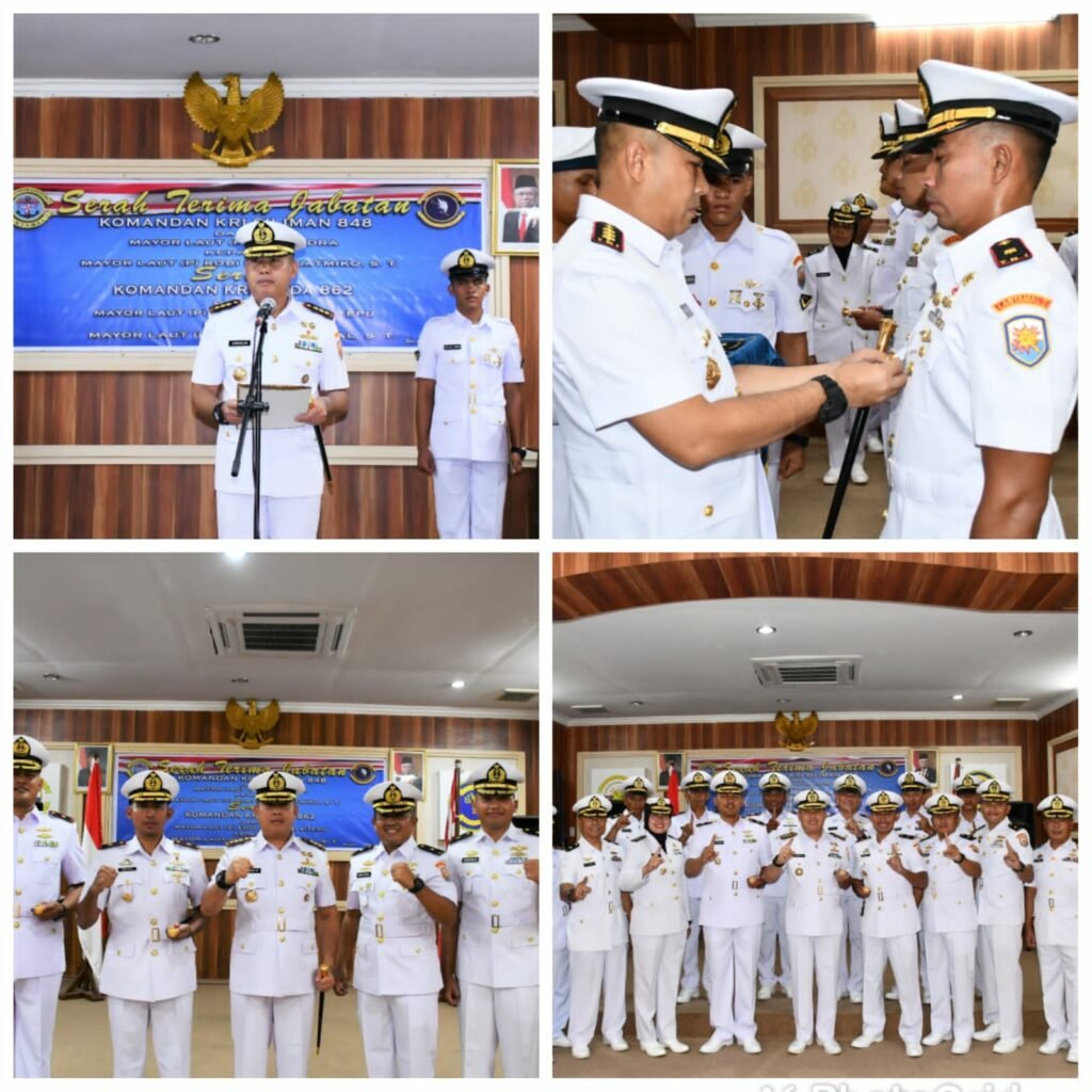 Dua Komandan Kri Jajaran Satrol Lantamal I Diserah Terimakan Actualnews