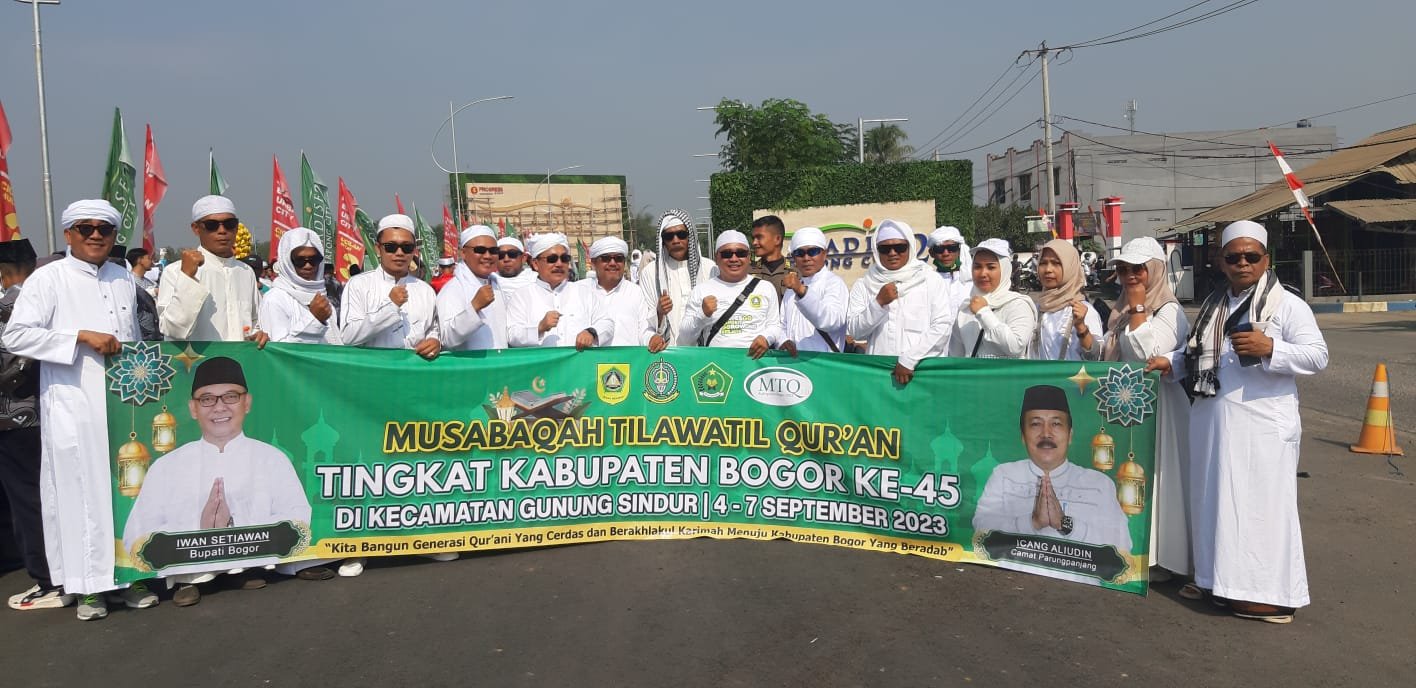 Mtq Kabupaten Bogor Ke Dibuka Dengan Pawai Taaruf Actualnews