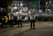 Patroli Rutin Polsek Grogol Petamburan Pastikan Rasa Aman di Masyarakat