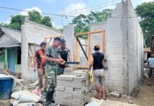 Kodim 0621/Kabupaten Bogor Kokohkan Sinergitas Lewat Program TMMD ke-128 di Kecamatan Cigudeg
