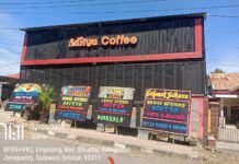 Kafe Aditya Perdana Resmi Launching dengan Konsep Baru dan Fasilitas Lengkap Jl Lingkar di Kec Binamu Kab Jeneponto